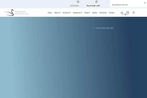 Site using Woopack plugin