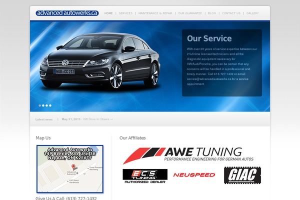 Tucana theme site design template sample