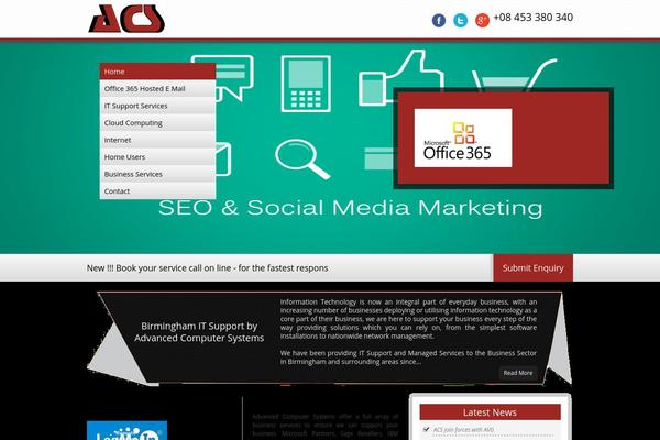 Site using Colorful text widget plugin
