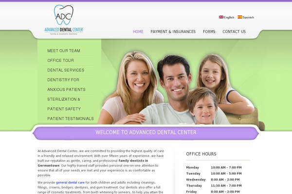 OceanWP theme site design template sample