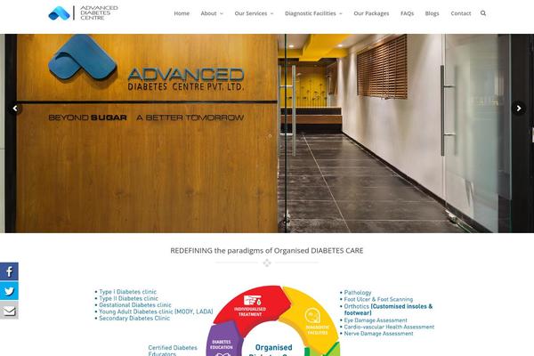 advanceddiabetescentre.com site used Medic-final