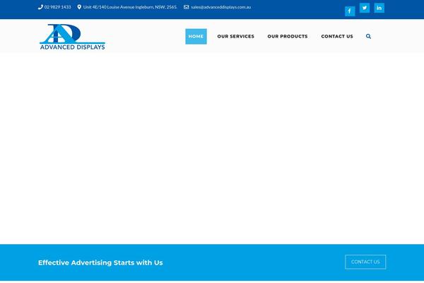 Structure theme site design template sample