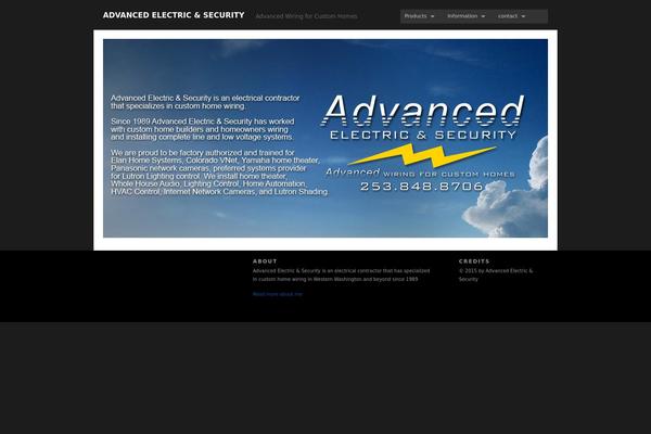 Modularity theme site design template sample