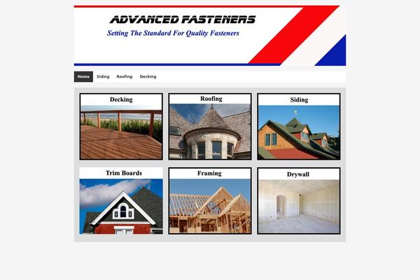 BUILDER theme site design template sample