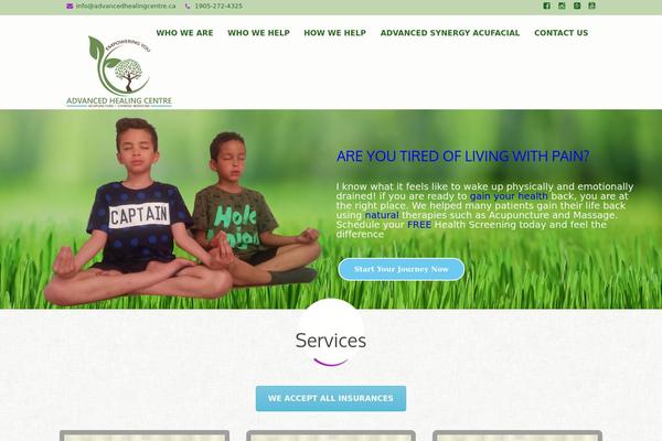 Healthcoach theme site design template sample