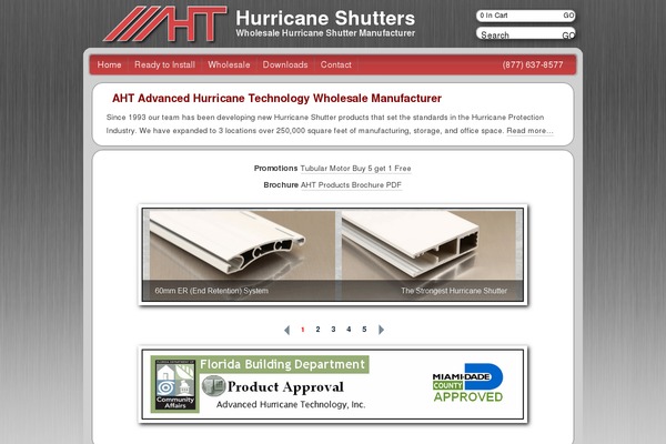 hurricane theme websites examples