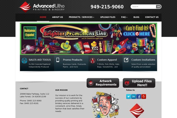 Site using Adp-pro plugin