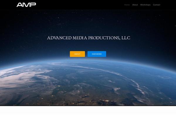 Zerif Pro theme site design template sample