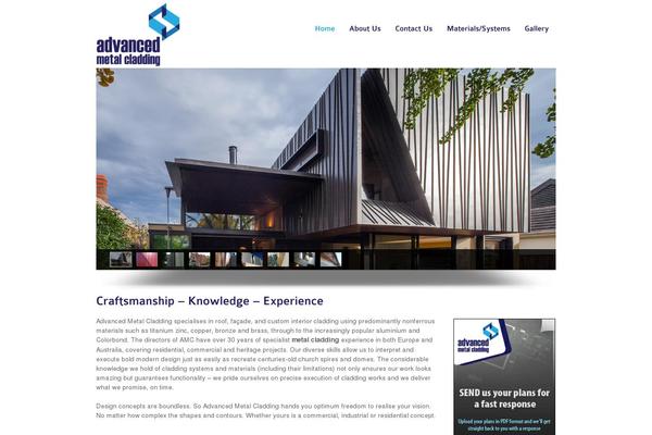 Fusion theme site design template sample