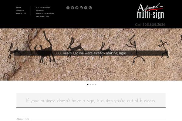 Architecture theme site design template sample