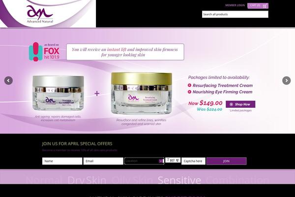 Adamas theme site design template sample