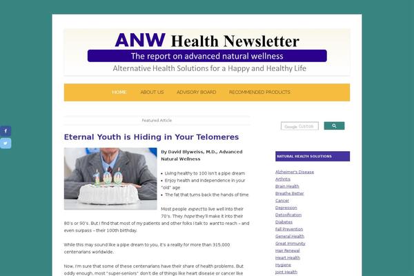 advancednaturalmedicine.com site used Colorful Delight