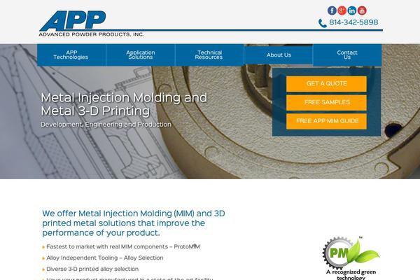 advancedpowderproducts.com site used Advance-power-products