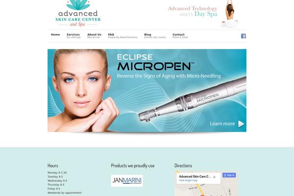 SuperSkeleton theme site design template sample