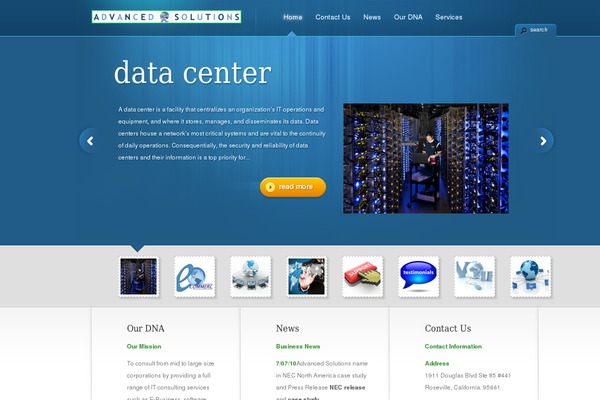 TheCorporation theme site design template sample