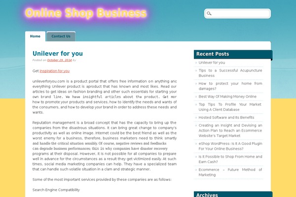 Citizen Journal theme site design template sample