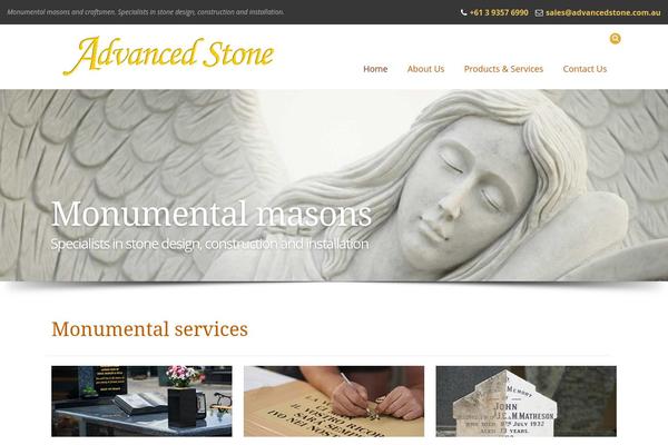 Rocco theme site design template sample