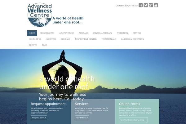 Indus theme site design template sample