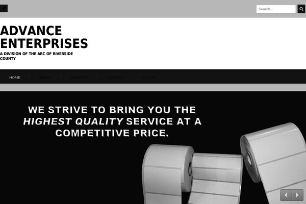Firmness theme site design template sample
