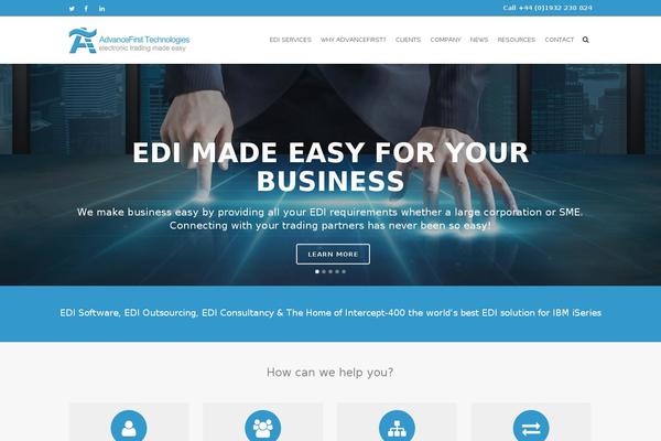 Site using Really Simple Twitter Feed Widget plugin