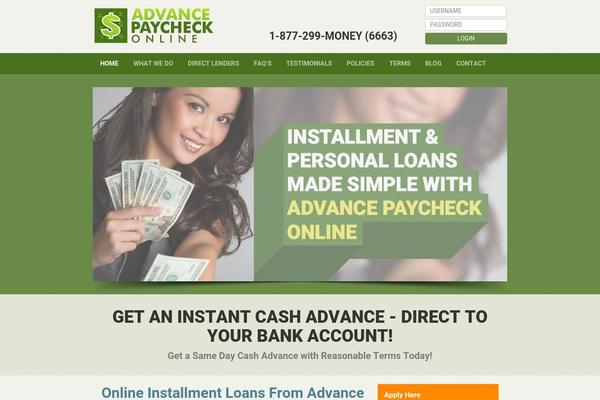 Dynamik Gen theme site design template sample