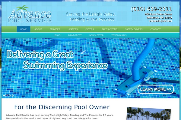 Winfield theme site design template sample