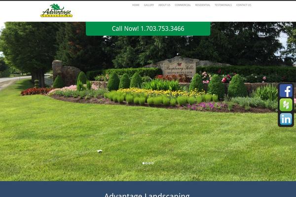 advantage-landscaping.com site used Bizilead