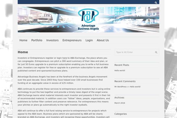 advantagebusinessangels.com site used Aba