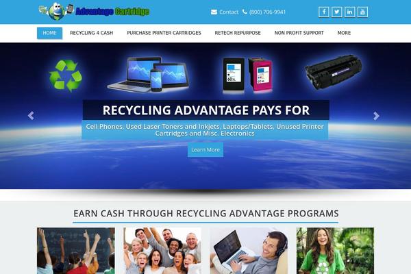 Enigma theme site design template sample