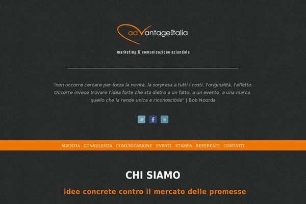 advantageitalia.com site used Weareadv