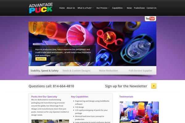 advantagepuck.com site used Edison