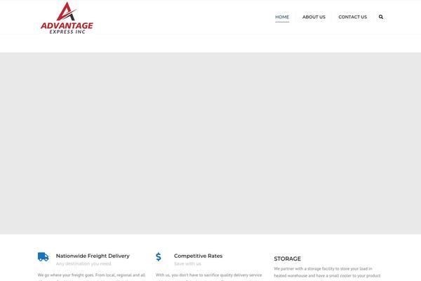 Transport theme site design template sample