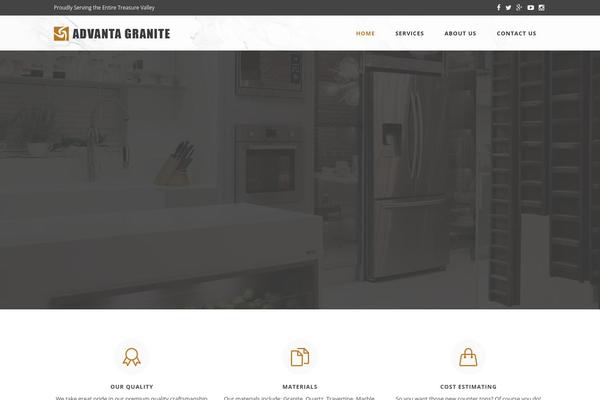 Artcore theme site design template sample