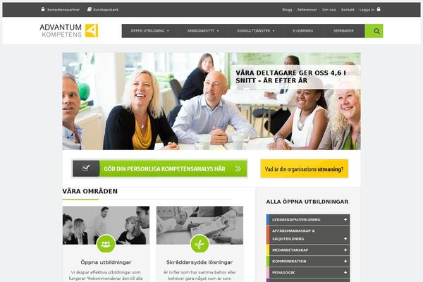advantumkompetens.se site used Advantum