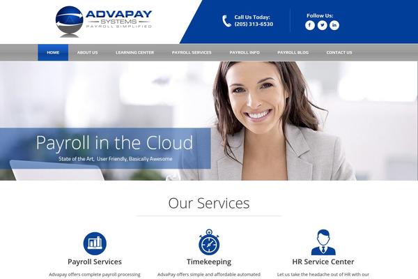 Catalyst theme site design template sample