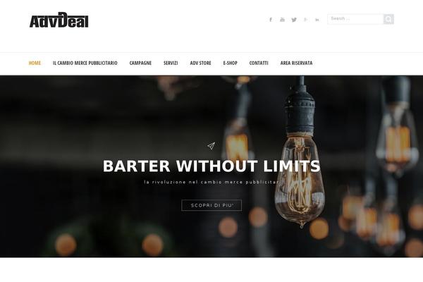 Solitudo theme site design template sample