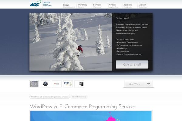 Avisio theme site design template sample