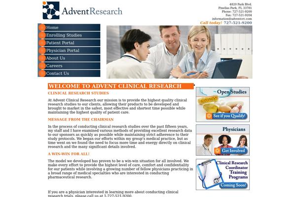 adventcrc.com site used Monospace