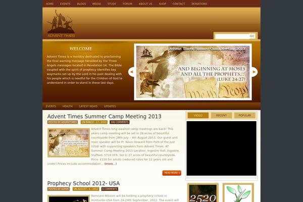 Milano theme site design template sample