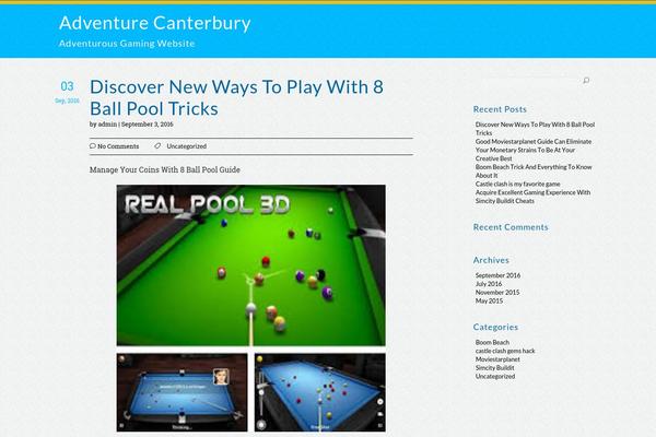 College theme site design template sample