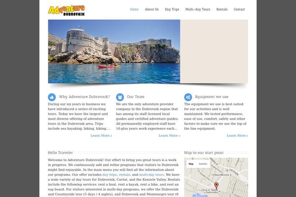 Tour Package V1.02 theme site design template sample