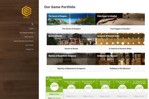 Vellum theme site design template sample