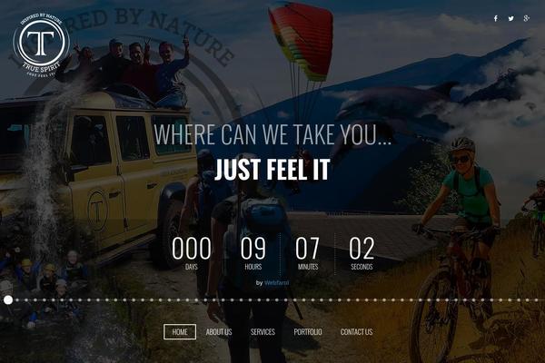 Guesthouse theme site design template sample