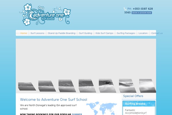 Travel_island theme site design template sample