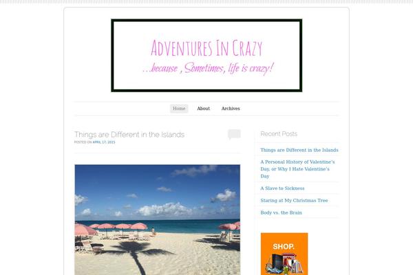 Forever theme site design template sample