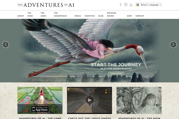 Aoa theme site design template sample