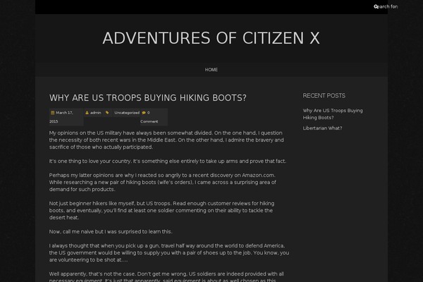 Blackoot Lite theme site design template sample