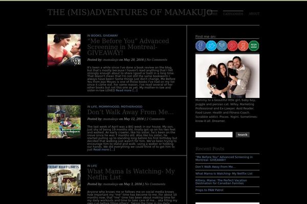 Pure theme site design template sample