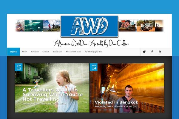 Nexus theme site design template sample