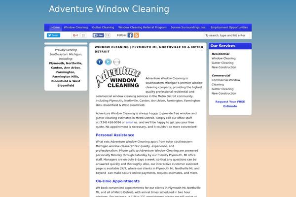 Travel Blogger theme site design template sample